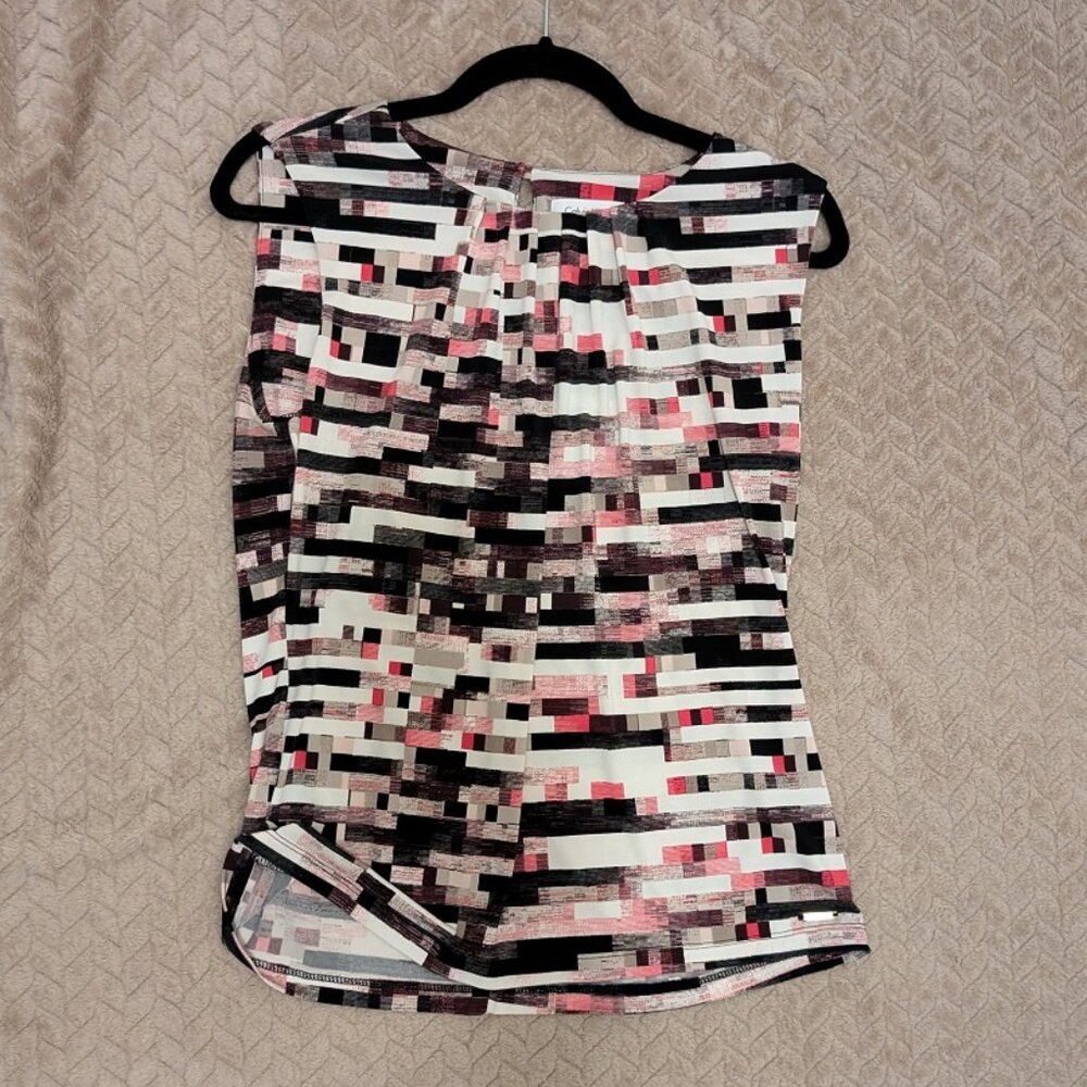 Calvin Klein sleeveless blouse